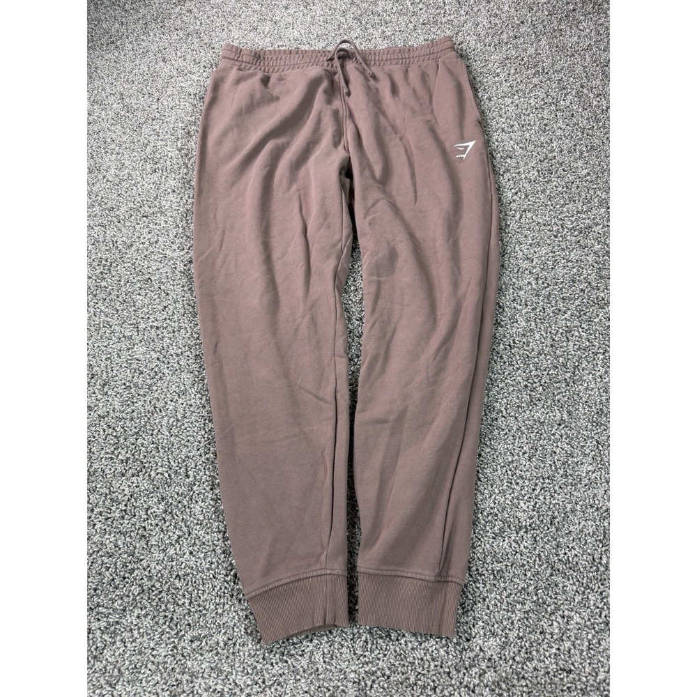 Gymshark Jogger Sweatpants Men's Size XXL Brown Baggy